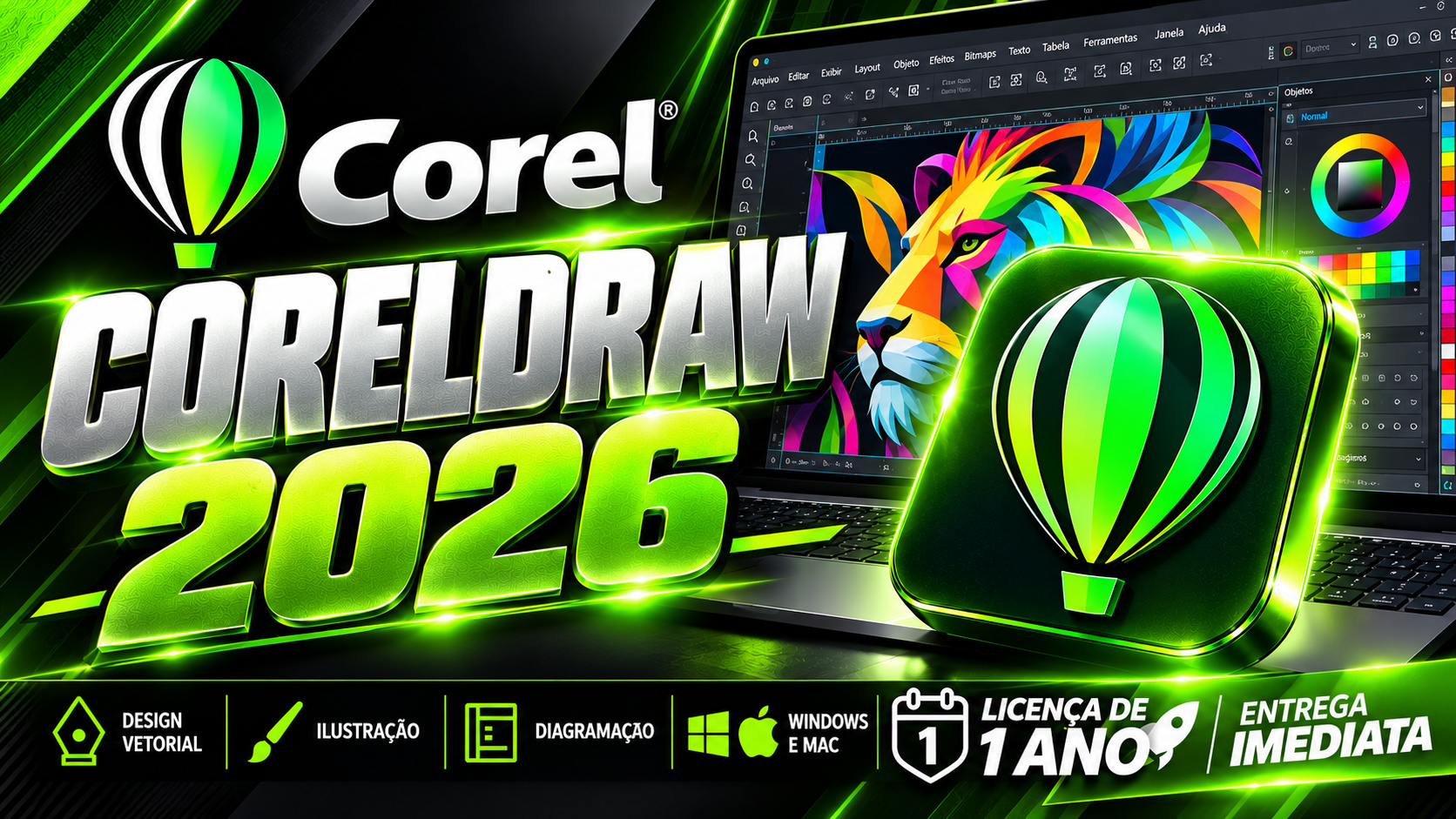 CorelDRAW 2026 - Licença Digital Original