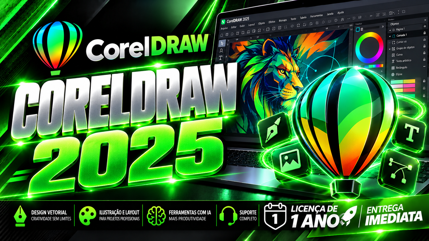 CorelDRAW 2025 - Licença Digital Original
