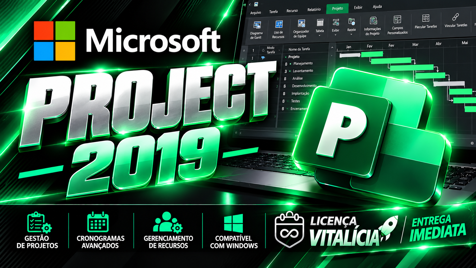 Project 2019 - Chave Vitalícia (1 PC)