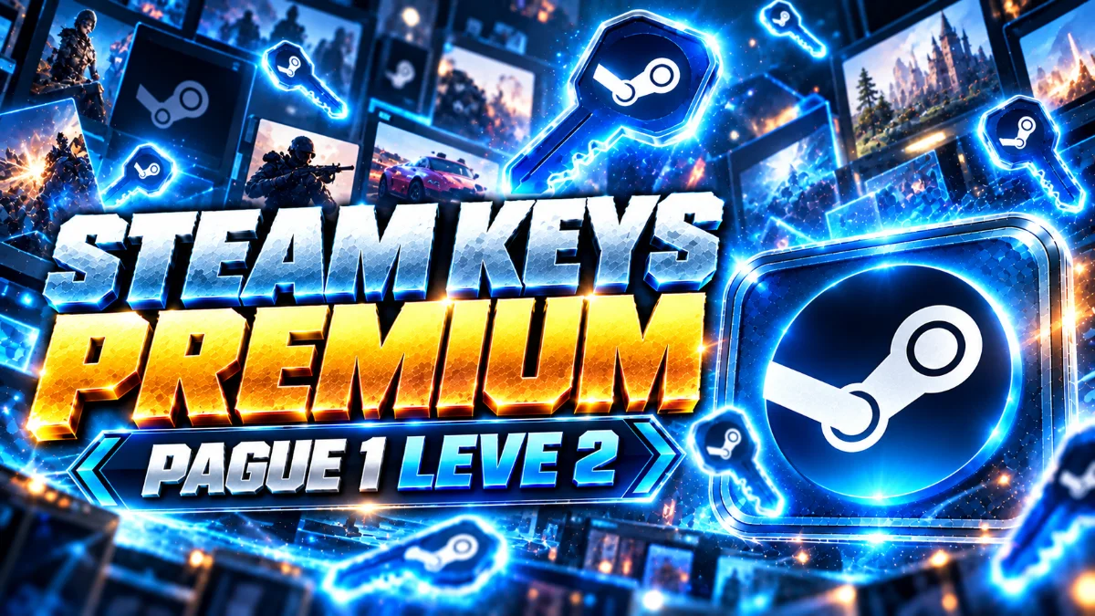 Steam Keys Premium – Pague 1 Leve 2