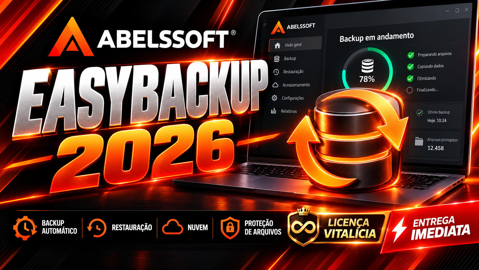 Abelssoft EasyBackup 2026 - Licença Digital Original