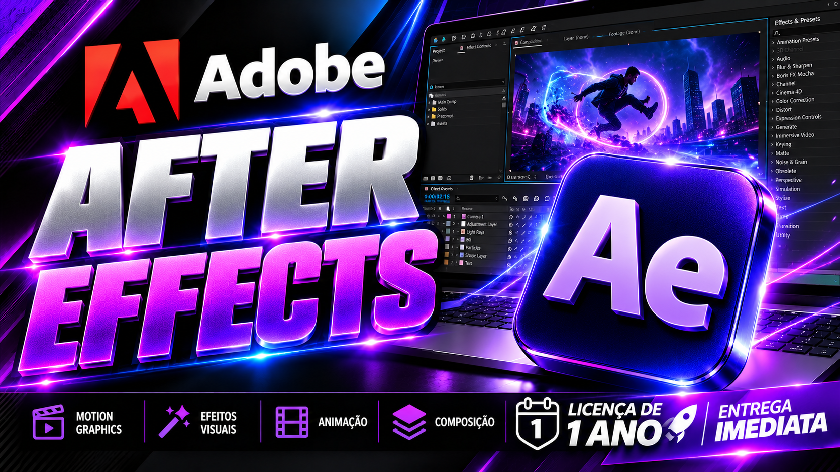 Adobe After Effects - Licença Digital por Assinatura
