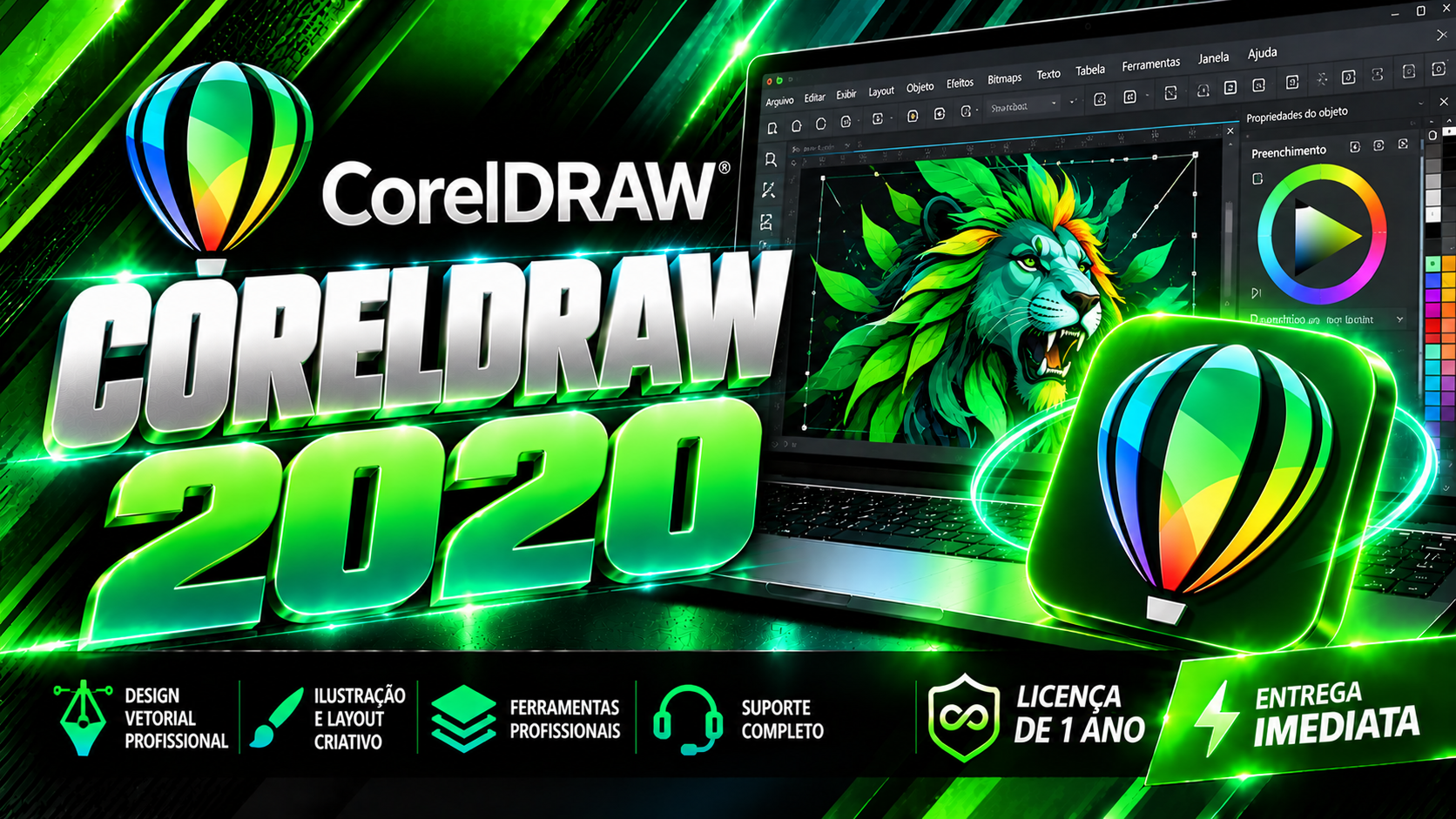 CorelDRAW 2020 - Licença Digital Original