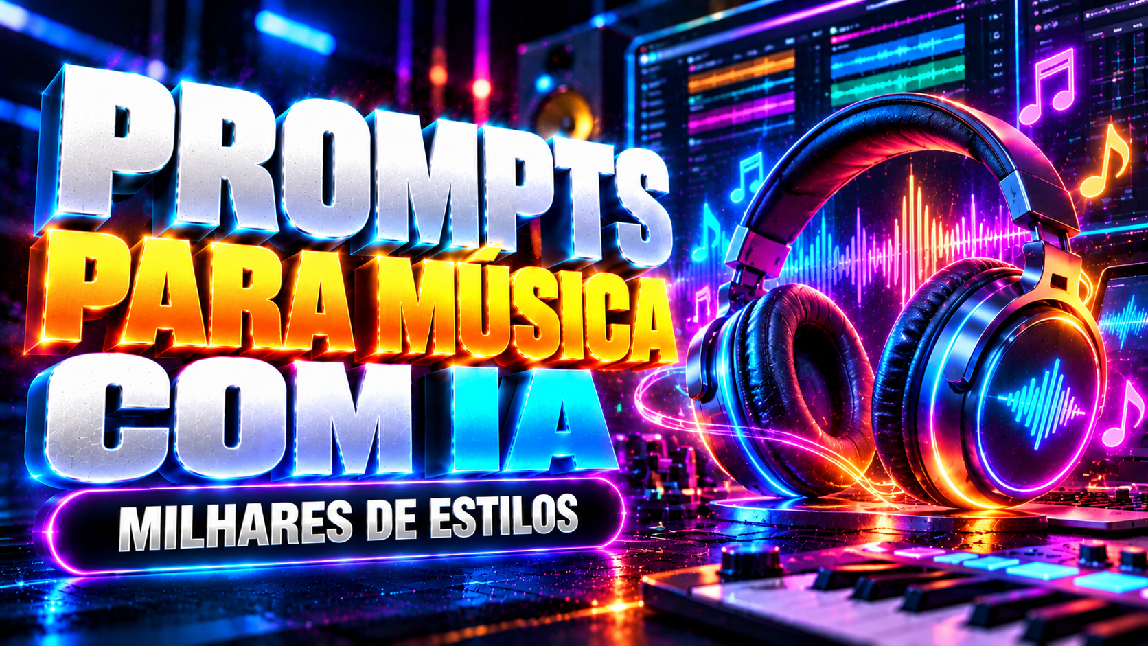 Pack de Prompts Suno | Milhares de Estilos Musicais