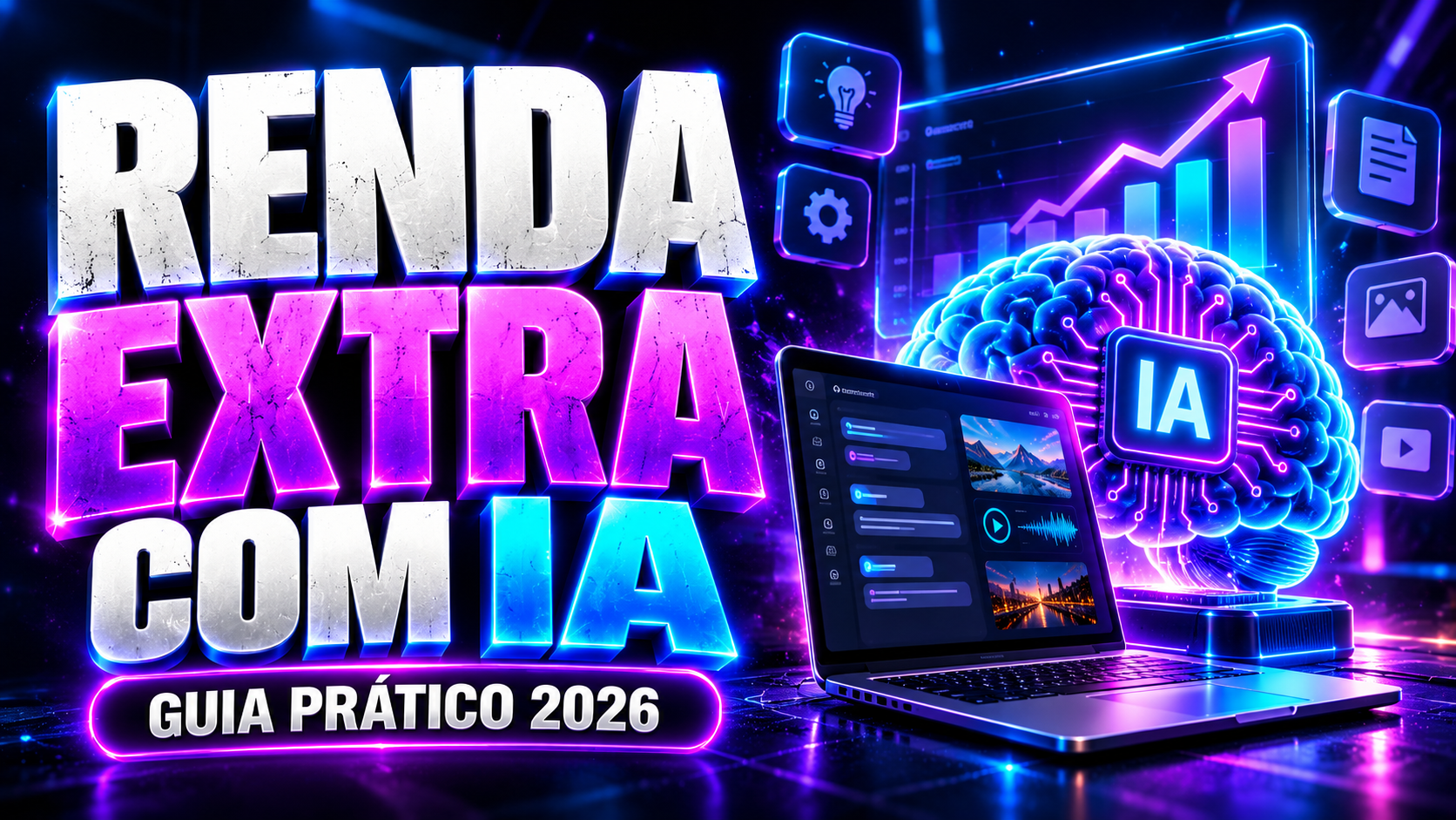 Renda Extra com IA | Guia Prático Atualizado 2026