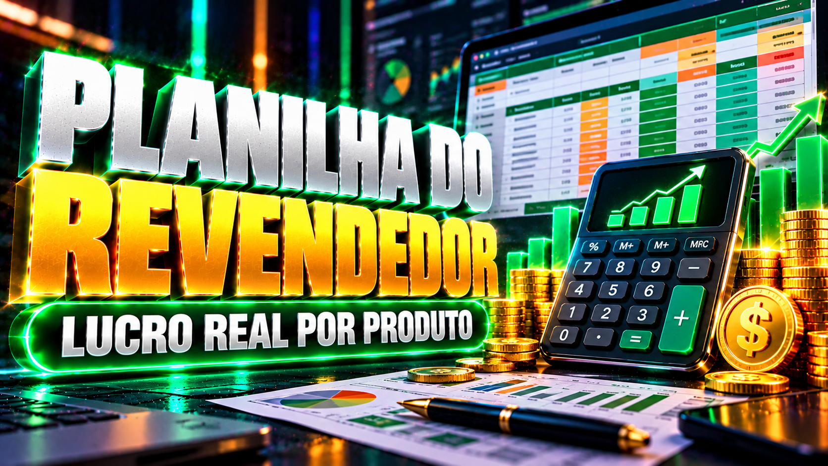Planilha do Revendedor | Saiba Quanto Você Lucra em Cada Produto
