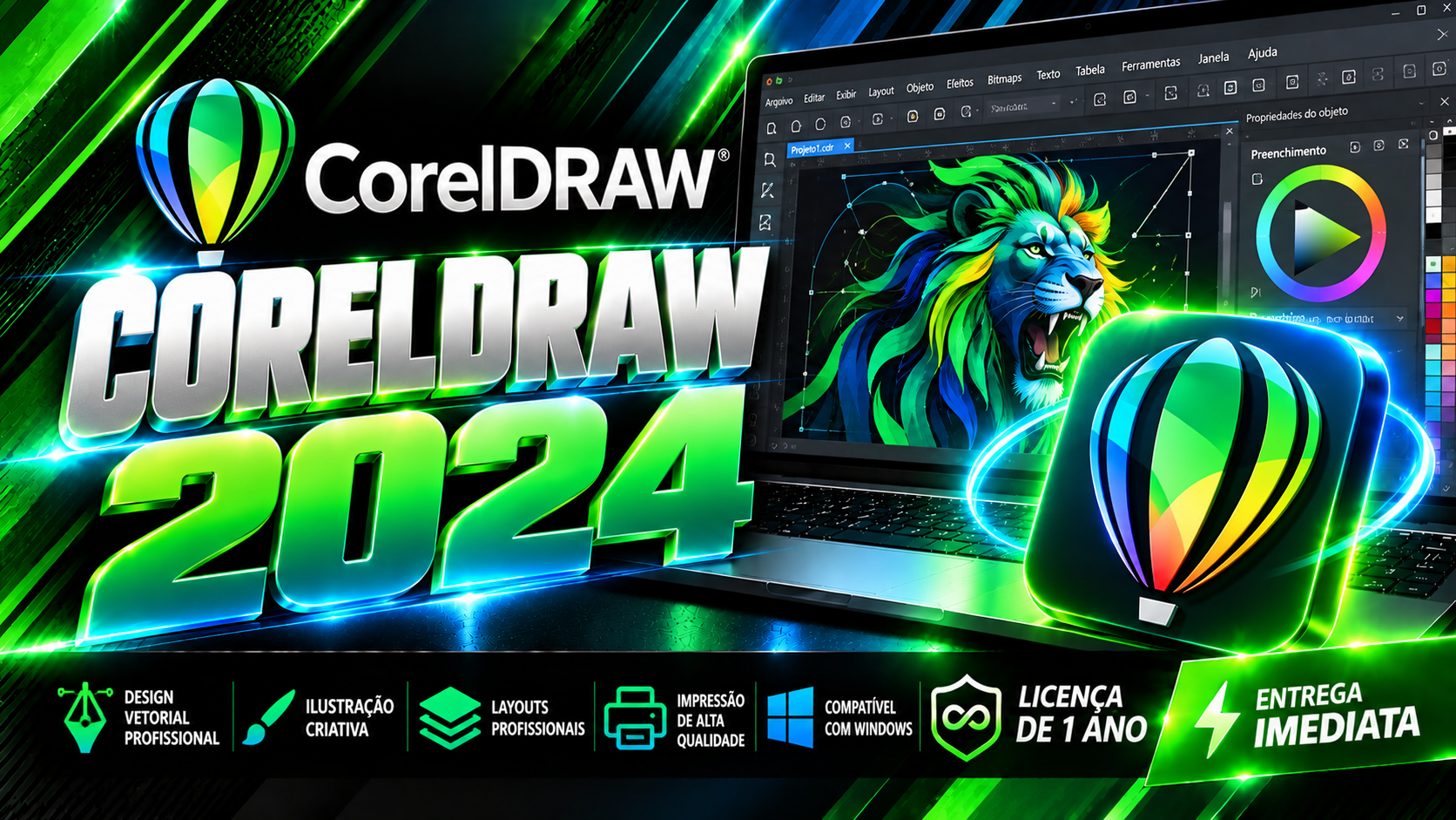 CorelDRAW 2024 - Licença Digital Original