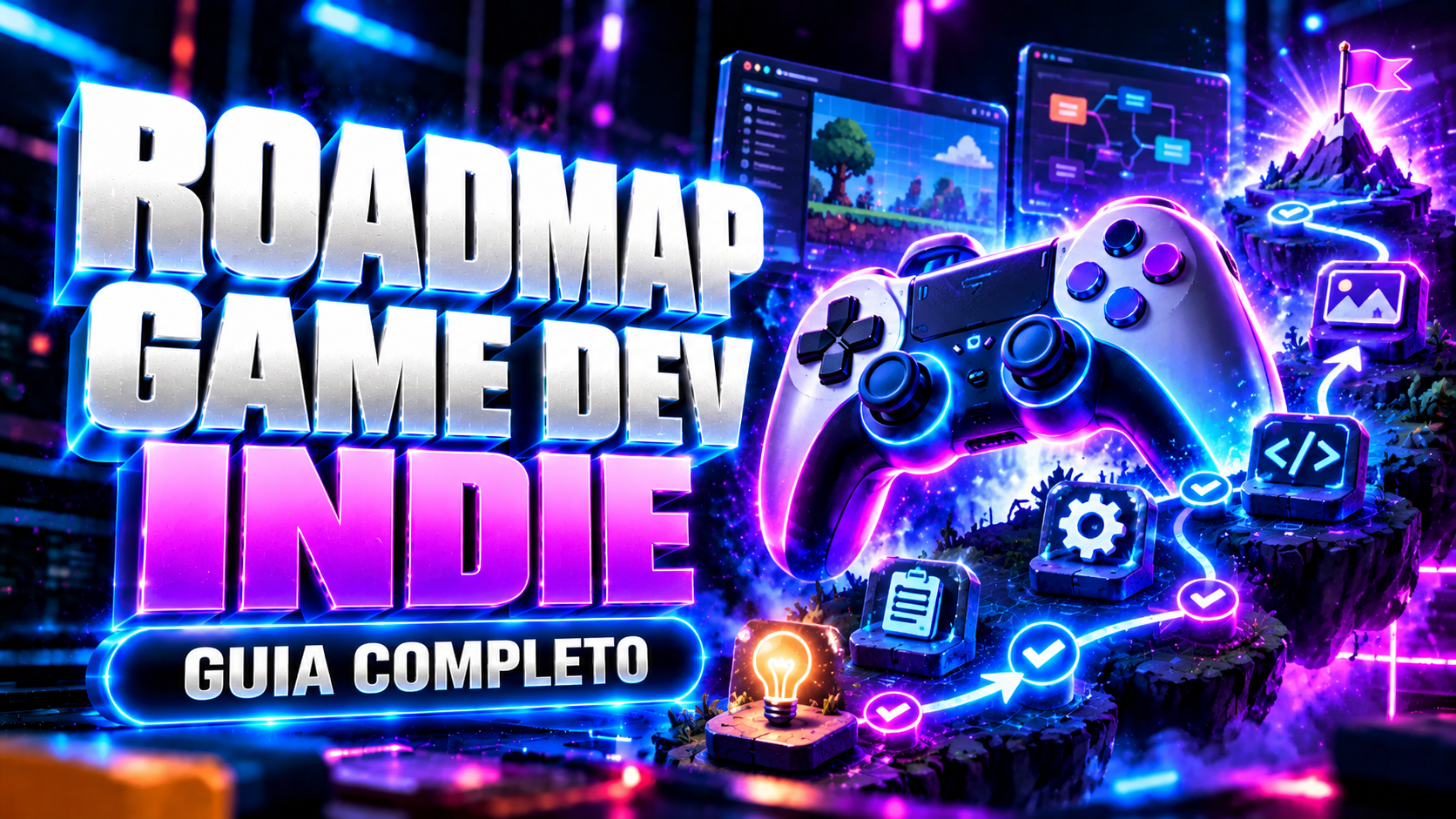 Roadmap de Desenvolvimento de Jogos Indie | Guia Completo