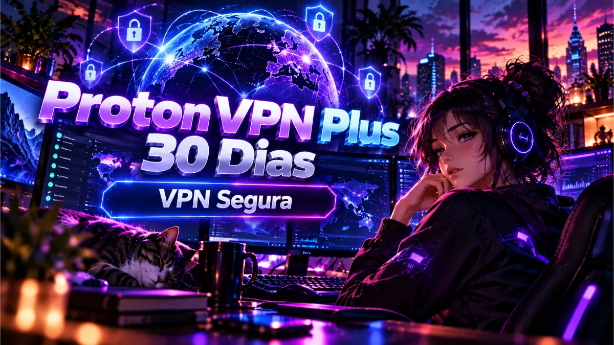 Proton VPN Plus 30 Dias | VPN Segura