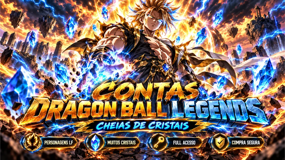 Contas Dragon Ball Legends | 154000–160000 Cristais | Android | Global
