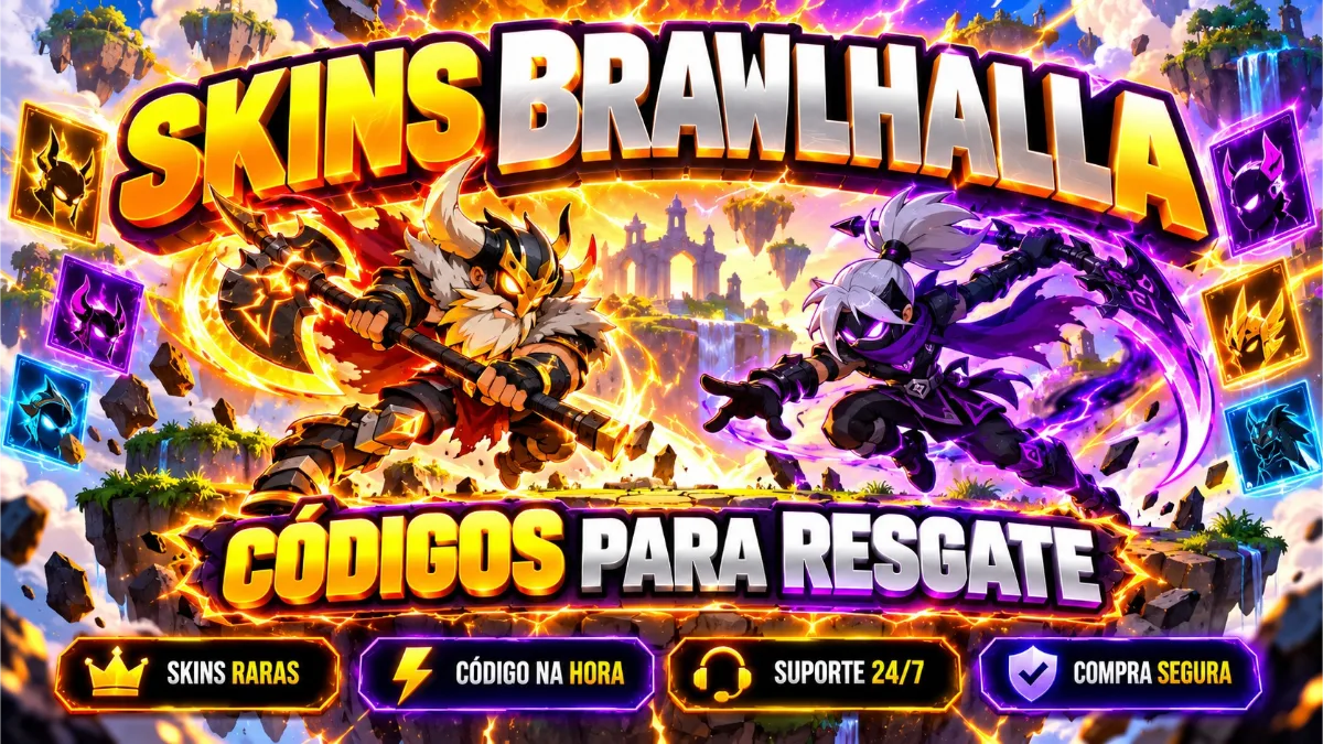 Códigos Brawlhalla | Metadev Barraza | Sem Bloqueio Regional