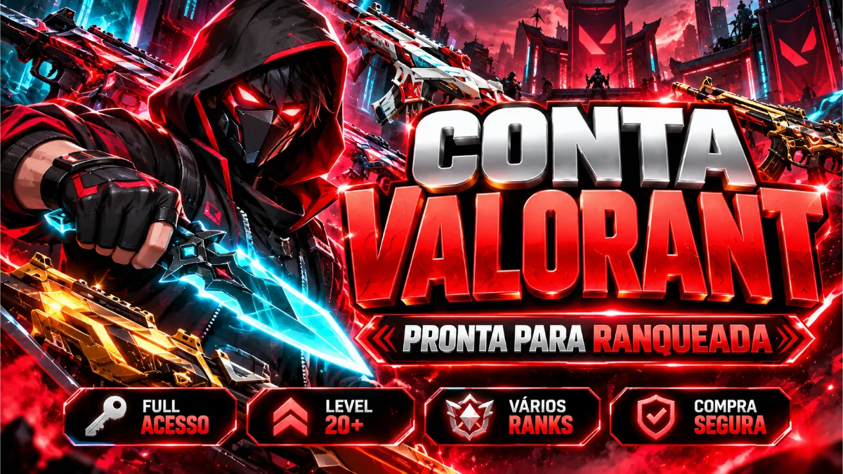 Contas Valorant | Ascendente | Card Beta | Diamante 2 | Skins Kuronami
